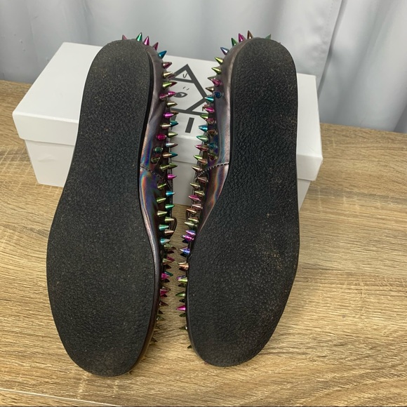 UNIF Hellraiser Rainbow Studded Shoes - Size 11 Women’s - Picture 9 of 10